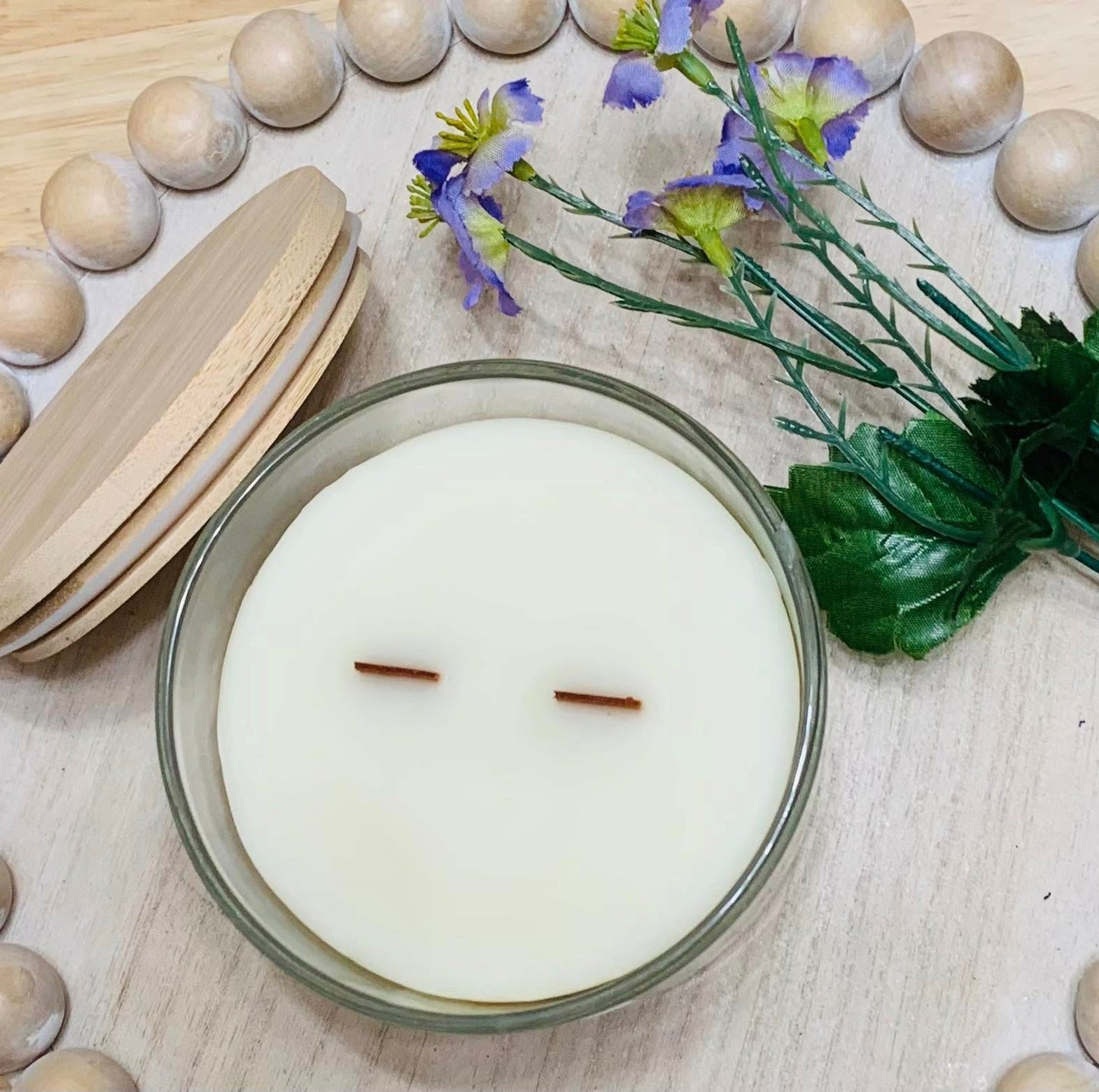 Patchouli Vanilla 100% beeswax candle
