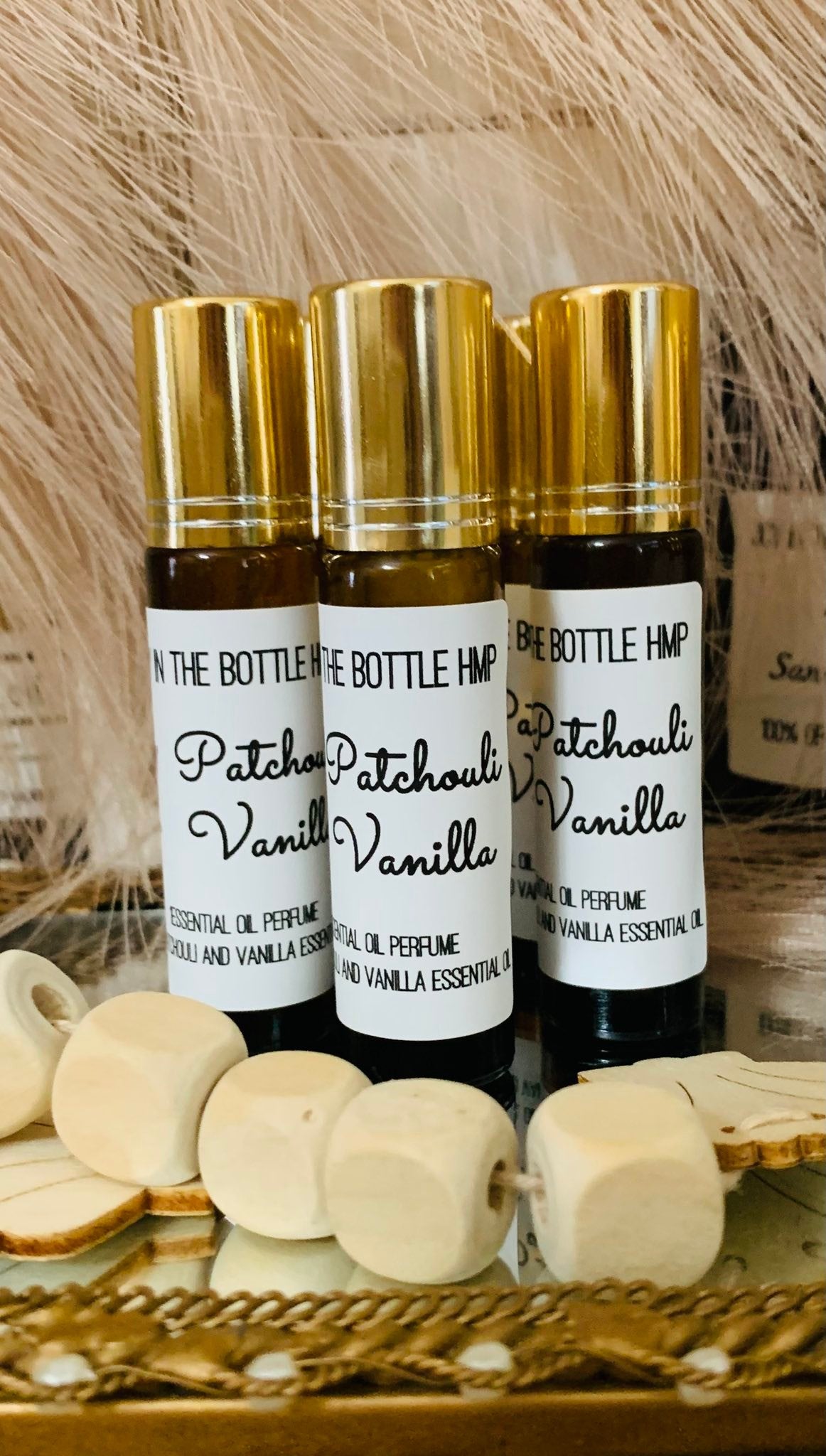 Patchouli Vanilla Roll on perfume